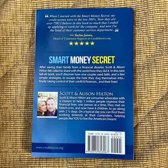 Smart Money Secret by Scott Hilton and Alison Hilton (2017, Trade Paperback) - Picture 2 of 2